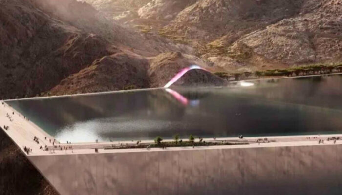 Terungkap Biaya Fantastis Danau Raksasa Arab Saudi di Gurun