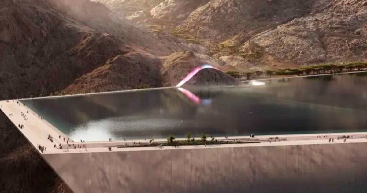 Terungkap Biaya Fantastis Danau Raksasa Arab Saudi di Gurun