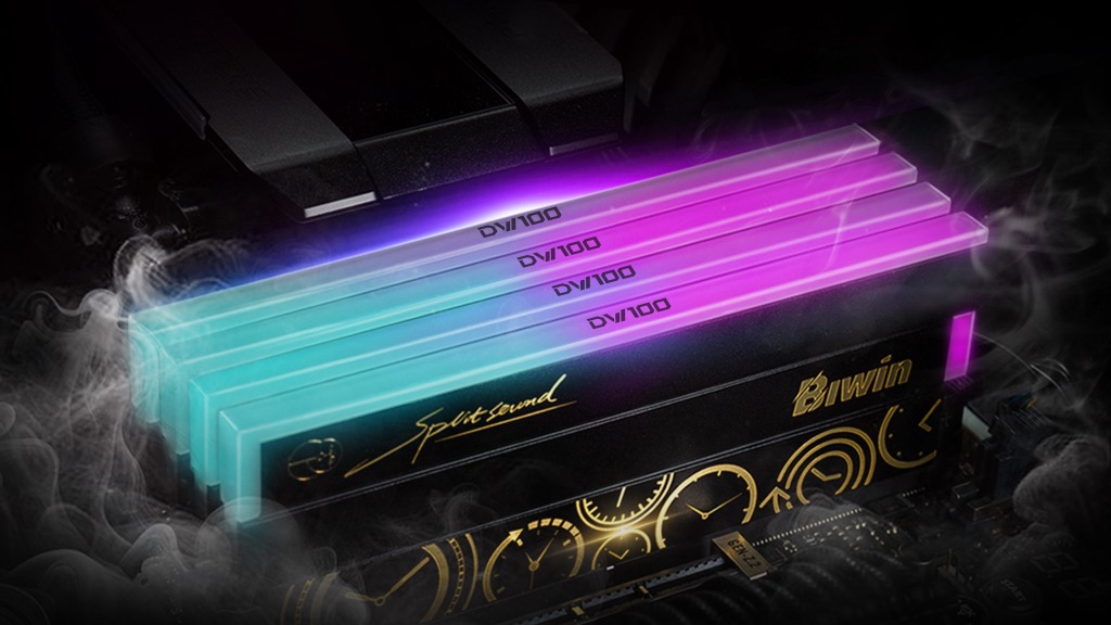 Black Opal OC Lab Gold Edition DW100 RGB DDR5 192 GB Memory Kit
