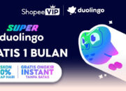 Belajar Bahasa Gratis Sebulan dari ShopeeVIP Duolingo!