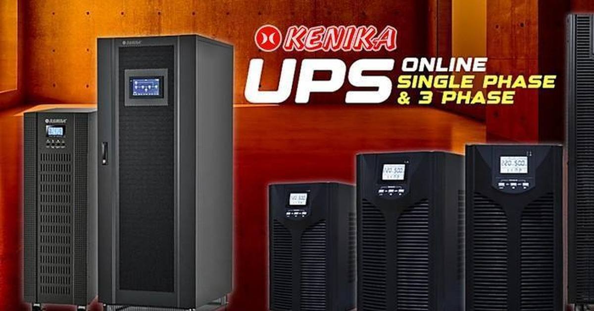 Data Aman Nyawa Terjaga Kenika Hadirkan UPS Super Canggih