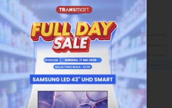 Diskon Gila Samsung TV 43″ UHD di Transmart Full Day Sale