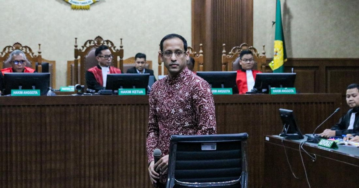 Geger Nadiem Dituntut 18 Tahun Penjara Skandal Chromebook