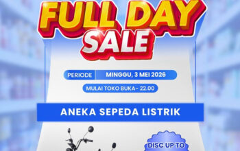 Hemat Jutaan Rupiah Beli Sepeda Listrik di Transmart Terbaru