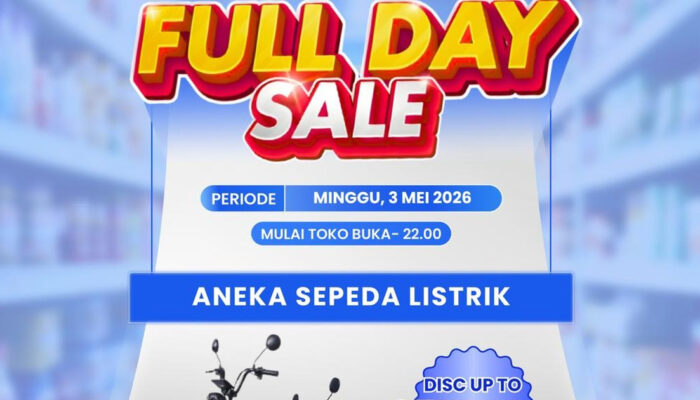 Hemat Jutaan Rupiah Beli Sepeda Listrik di Transmart Terbaru