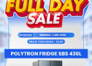 Kulkas Polytron Side by Side Hemat di Transmart Full Day Sale