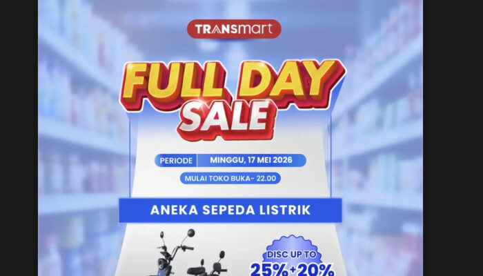 Promo Sepeda Listrik Transmart Diskon Gila Hemat Jutaan Rupiah