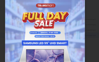 Samsung Smart TV 55 Inch Diskon Jutaan di Transmart!