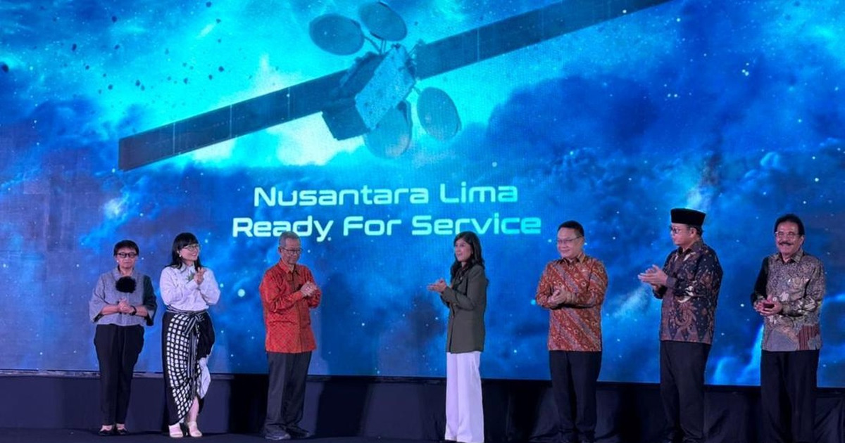 Satelit Nusantara Lima Beroperasi Internet Cepat Sampai Pelosok