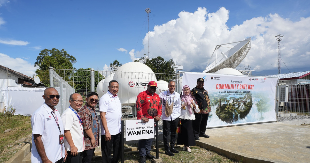 Satelit Ubah Papua Pegunungan TelkomGroup Bawa Akses Super