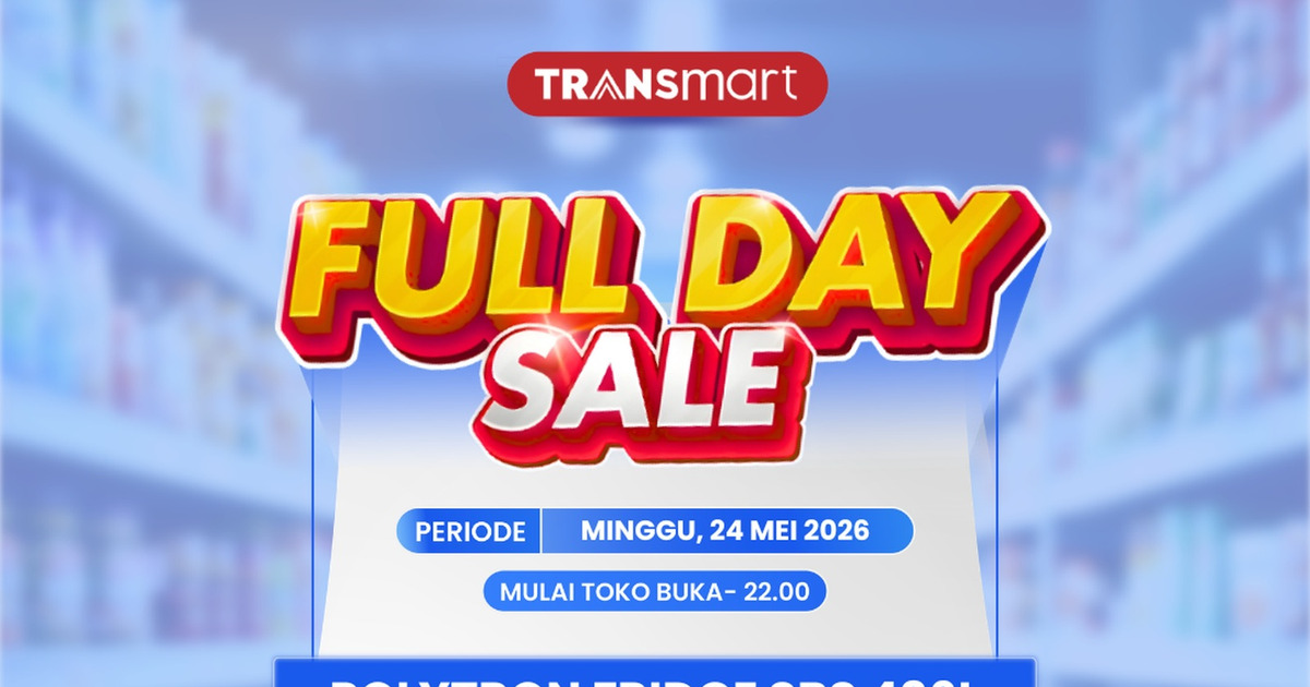 Transmart Sale Besar Kulkas Polytron Diskon Jutaan Rupiah!