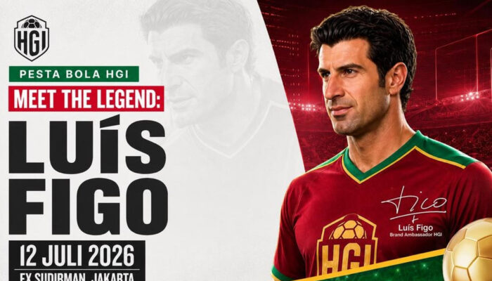 Luis Figo Guncang Jakarta Game Mobile Siap Naik Kelas