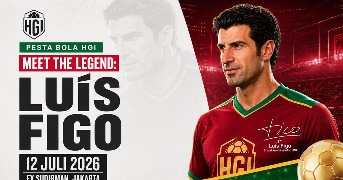 Luis Figo Guncang Jakarta Game Mobile Siap Naik Kelas