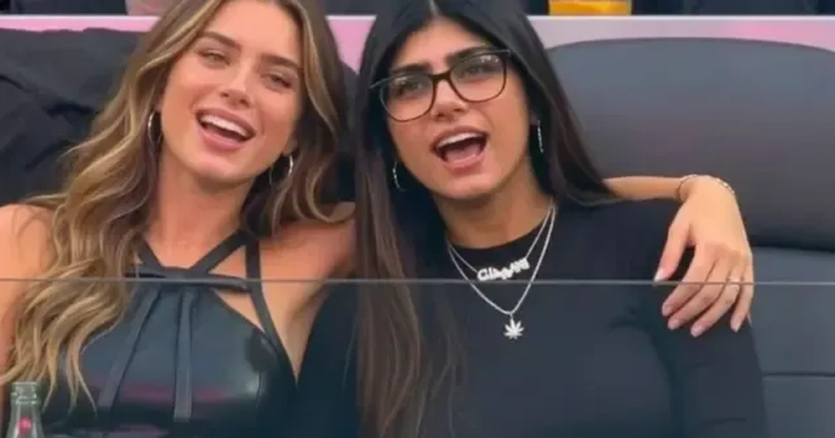 Terungkap Mia Khalifa Nonton Bola Viral Itu Hasil AI Canggih?