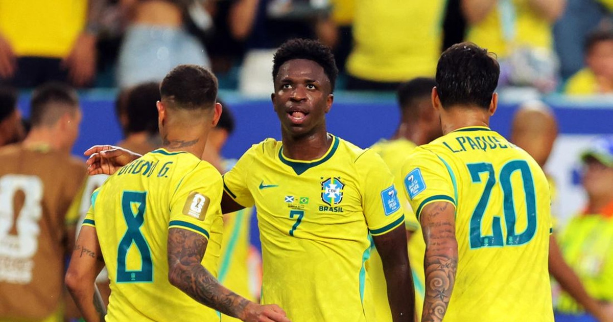 Vini Jr Guncang Dunia Maya Usai Brace Brasil Hajar Skotlandia