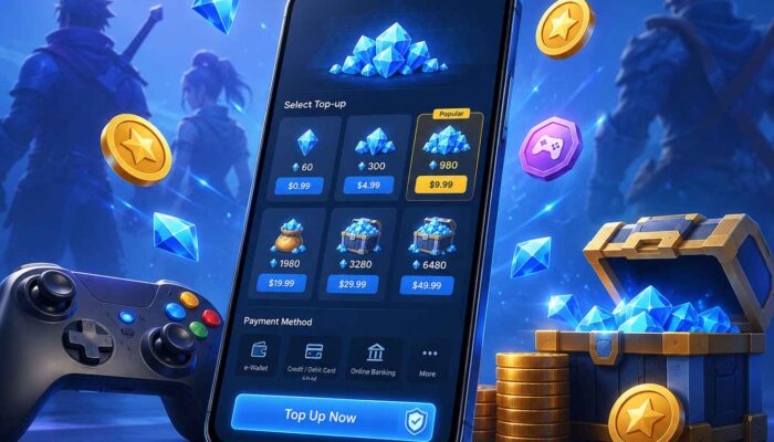 Top Up Game Online sebagai Solusi Praktis untuk Kebutuhan Pemain Digital