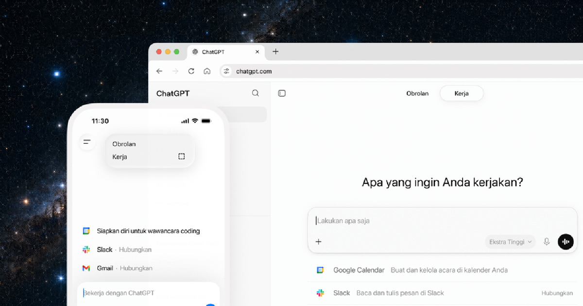 ChatGPT Work AI Revolusioner OpenAI Kini Selesaikan Tugas Anda