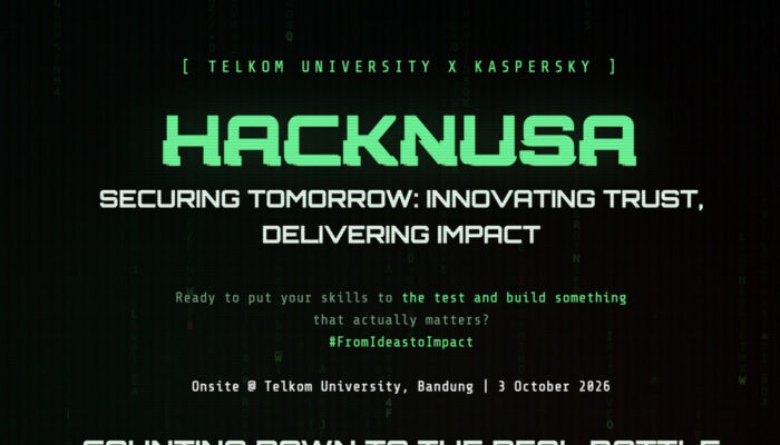 Telkom University Kaspersky Tantang Inovator Siber Nasional