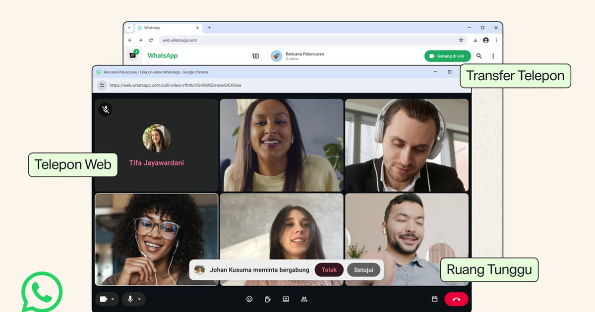 WhatsApp Web Makin Canggih Bisa Telepon Video Langsung