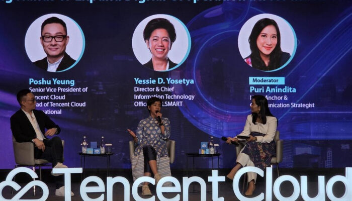 XLSmart Pindah Cloud Tencent AI Jamin Jutaan Pengguna Aman