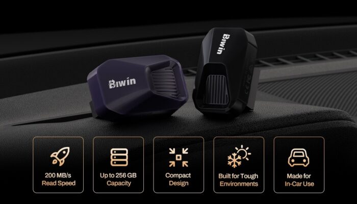 Amber UV200 Hadirkan Penyimpanan USB dengan Daya Tahan Tinggi untuk Kendaraan Terhubung