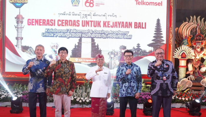 Bali dan Telkomsel Genjot Numerasi Pakai AI Revolusioner