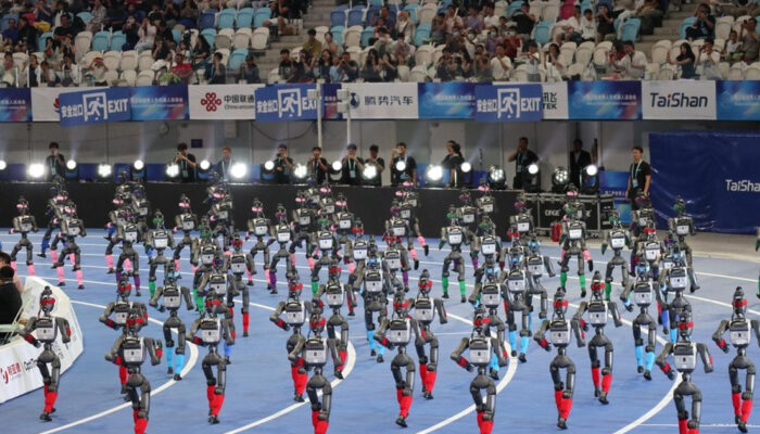 Dunia Gempar Robot Humanoid China Kalahkan Bolt 100 Meter
