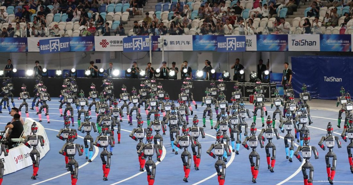 Dunia Gempar Robot Humanoid China Kalahkan Bolt 100 Meter
