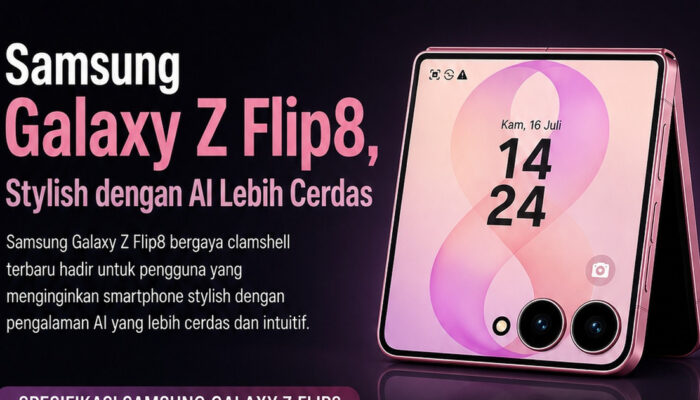 Galaxy Z Flip8 AI Makin Cerdas Gaya Lipatmu Naik Level!