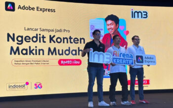 IM3 Gratis Adobe Express Premium Bikin Konten Makin Pro