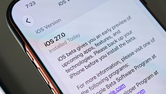 iOS 27 Beta 5 Rilis Fitur Baru iPhone Ini Bikin Geger!