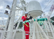 Kapal Tetap Online! Telkomsat Jamin Sinyal di Laut Lepas