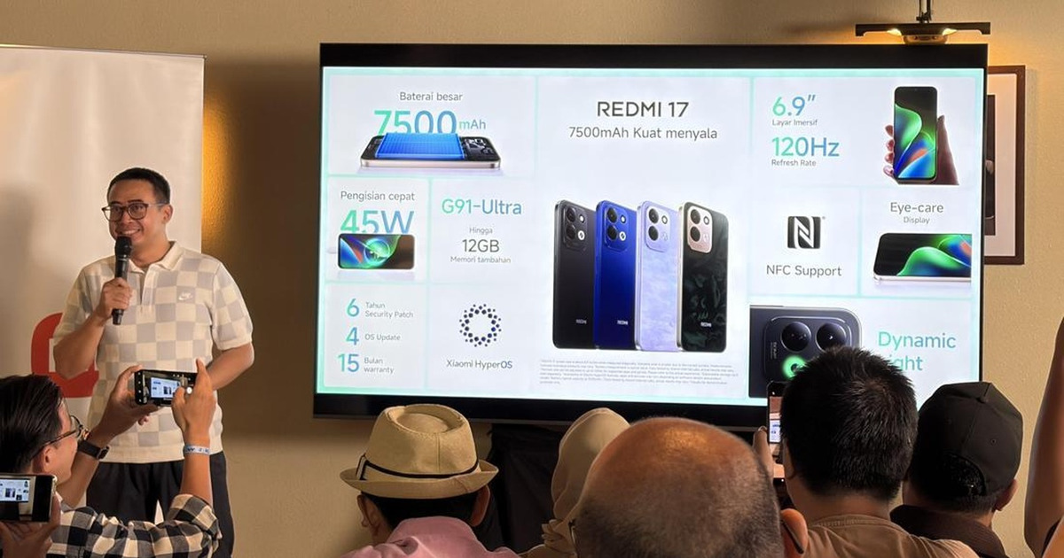 Redmi 17 Resmi Meluncur Baterai Badak dan RGB Penuh Gaya