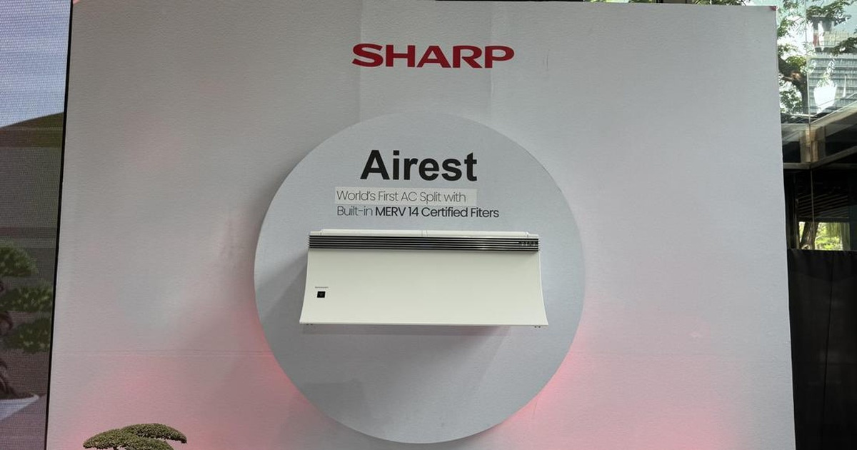 Sharp Airest AC Pertama Dunia Jernihkan Udara MERV 14