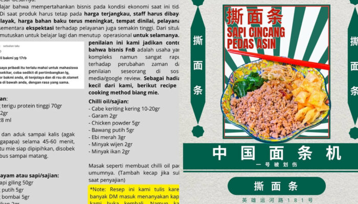 Toko Mie Tutup Permanen Resep Rahasia Bisnis FnB Terkuak