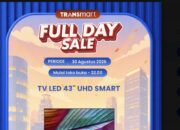 TV 43 Inci UHD Smart Diskon Jutaan Transmart Full Day Sale