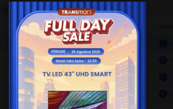 TV 43 Inci UHD Smart Diskon Jutaan Transmart Full Day Sale