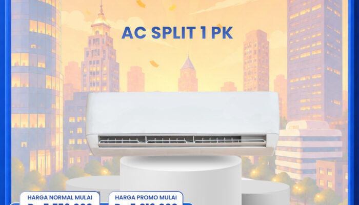 AC Split 1 PK Murah di Transmart Diskon Gila Hemat Juta Rupiah