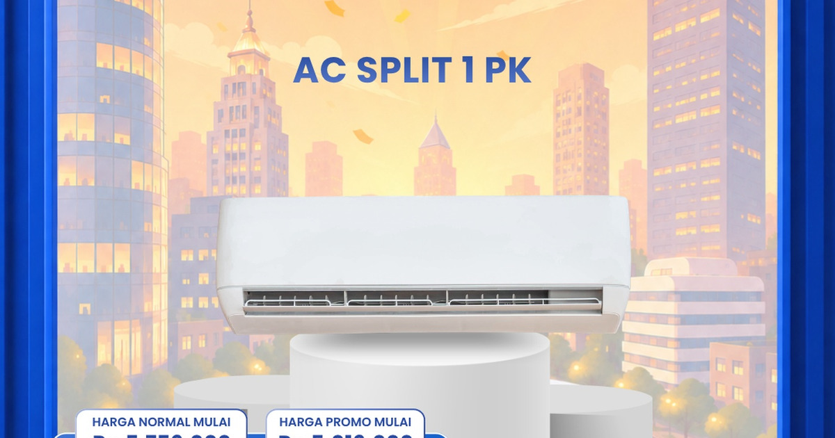 AC Split 1 PK Murah di Transmart Diskon Gila Hemat Juta Rupiah