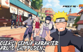 Naruto Shippuden Kembali di Free Fire Kuasai Kyubi Bareng Hinata