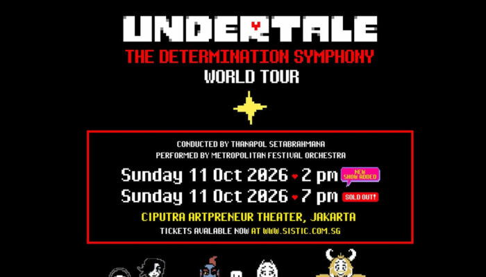 Undertale Symphony Jakarta 2026 Bikin Nostalgia Pecah!