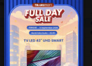 Wow TV 43 UHD Smart Transmart Turun Harga Drastis