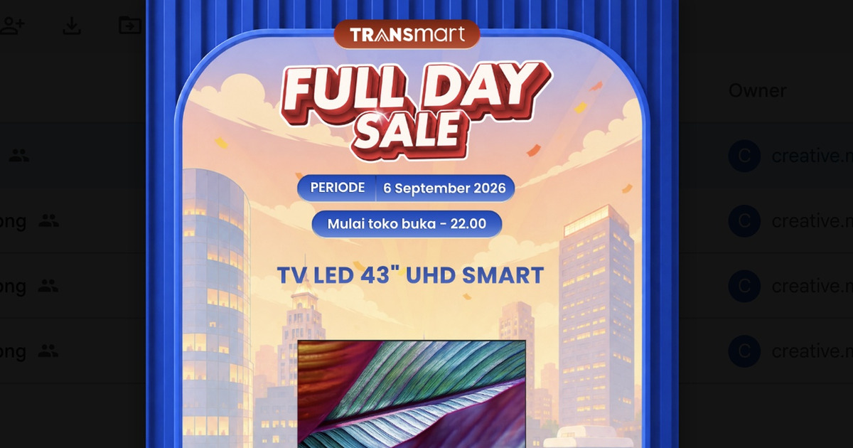 Wow TV 43 UHD Smart Transmart Turun Harga Drastis