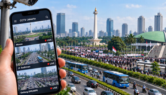 Anti Macet Jakarta Ini Cara Pantau CCTV Online via HP Praktis