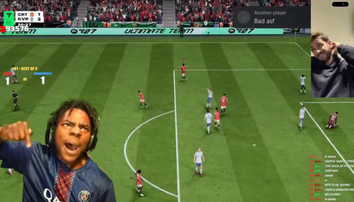 IShowSpeed Teriak ‘Santai’ Main FIFA Bikin Bintang Bola Bingung