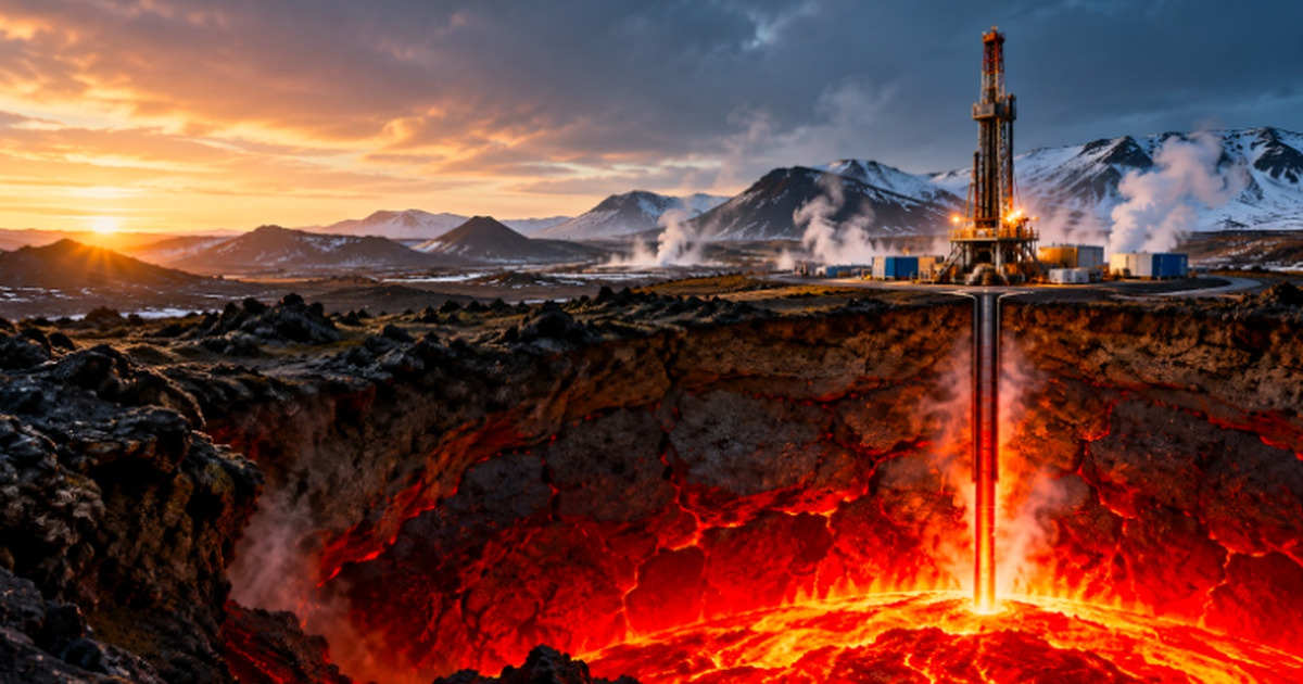 Islandia Nekat Bor Gunung Api Cari Energi Ekstrem Bumi