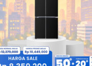 Kulkas SBS 480L Turun Harga Gila di Transmart Full Day Sale!